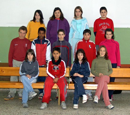 Foto de 1º ESO A del curso 2006-07